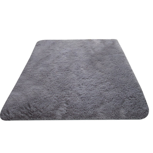 KTX-666323 Soft Velvet Polyester Area Rug for Bedroom and Living Space, Rectangular Design, Multiple Sizes and Colors Available