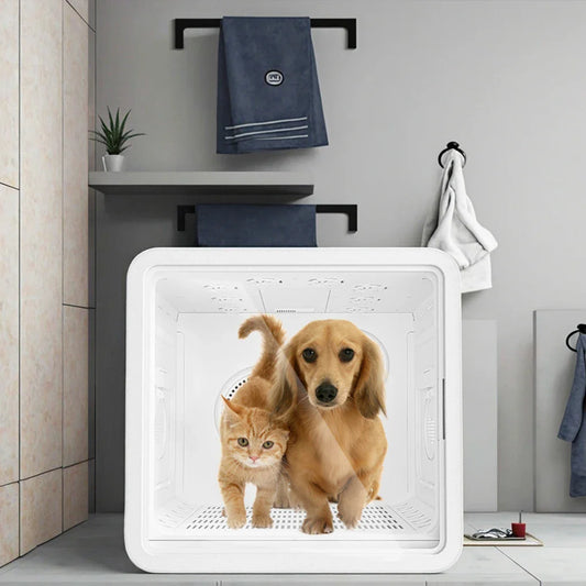 KTX-667923 Ultra-Quiet Eco-Friendly Smart Pet Hair Dryer Box for Dogs and Cats - 82L, 220V