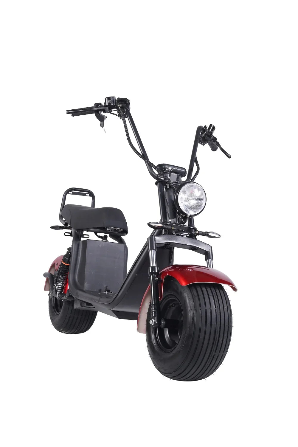 KTX-670163 1500W 60V 20Ah Electric Scooter with Dual Suspension, 45km/h Max Speed, 35-50km Range, 200kg Load Capacity