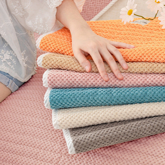 KTX-673171 Universal Corduroy Seat Cushion for All Seasons - Solid Color Sofa Cushion