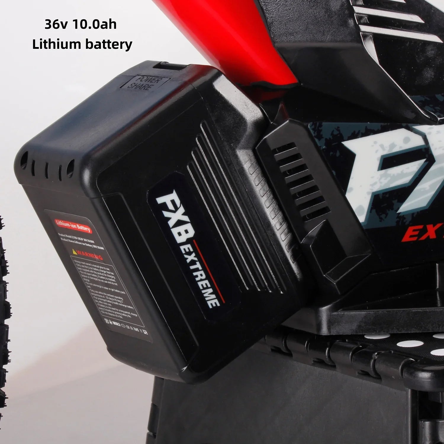 KTX-673683 20-inch Electric Balance Bike for Kids - 800W Hub Motor, 3-Speed, Foldable, Lightweight, Hydraulic Disc Brakes