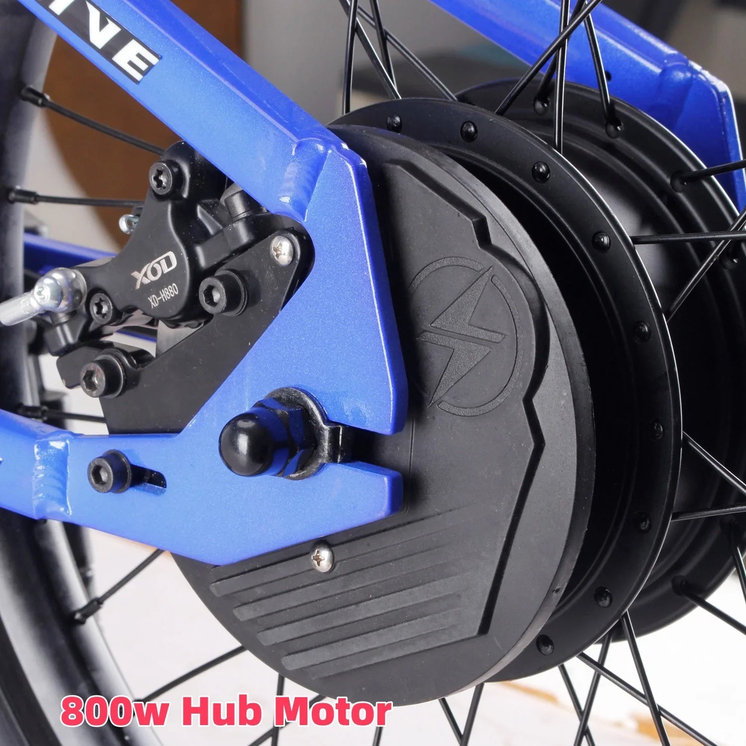 KTX-673683 20-inch Electric Balance Bike for Kids - 800W Hub Motor, 3-Speed, Foldable, Lightweight, Hydraulic Disc Brakes