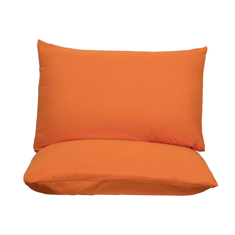 KTX-674259 Brushed Double-Sided Waterproof Pillow Cover - Fashionable Solid Colors, 50x70cm