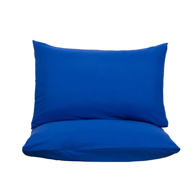 KTX-674259 Brushed Double-Sided Waterproof Pillow Cover - Fashionable Solid Colors, 50x70cm