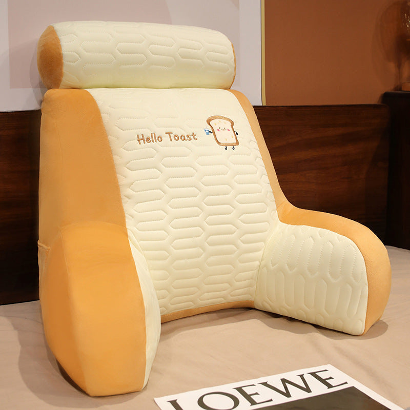 KTX-674323 Cute Cartoon Printed Latex Ice Silk Waist Pillow in Various Adorable Designs