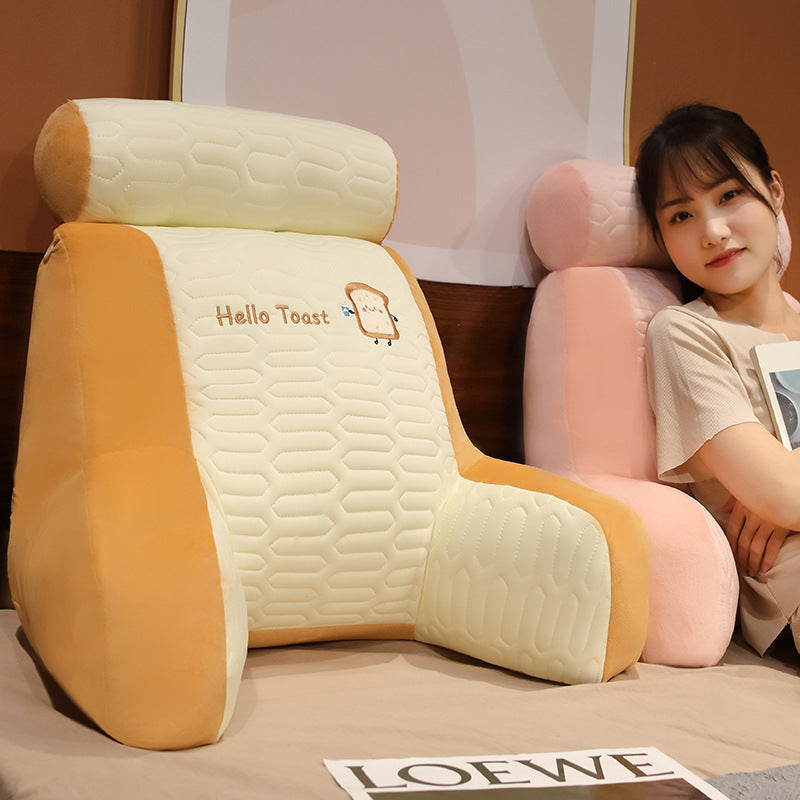 KTX-674323 Cute Cartoon Printed Latex Ice Silk Waist Pillow in Various Adorable Designs