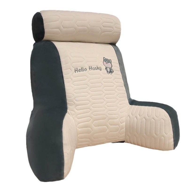 KTX-674323 Cute Cartoon Printed Latex Ice Silk Waist Pillow in Various Adorable Designs