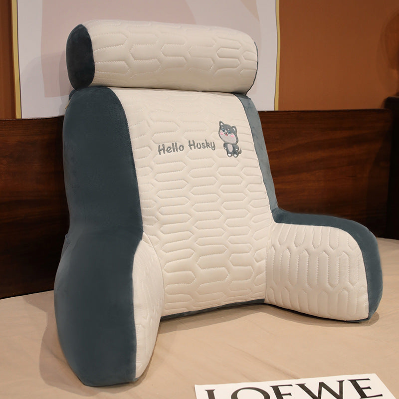 KTX-674323 Cute Cartoon Printed Latex Ice Silk Waist Pillow in Various Adorable Designs