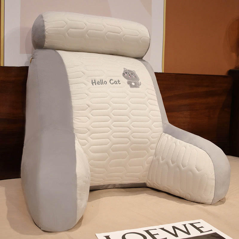 KTX-674323 Cute Cartoon Printed Latex Ice Silk Waist Pillow in Various Adorable Designs