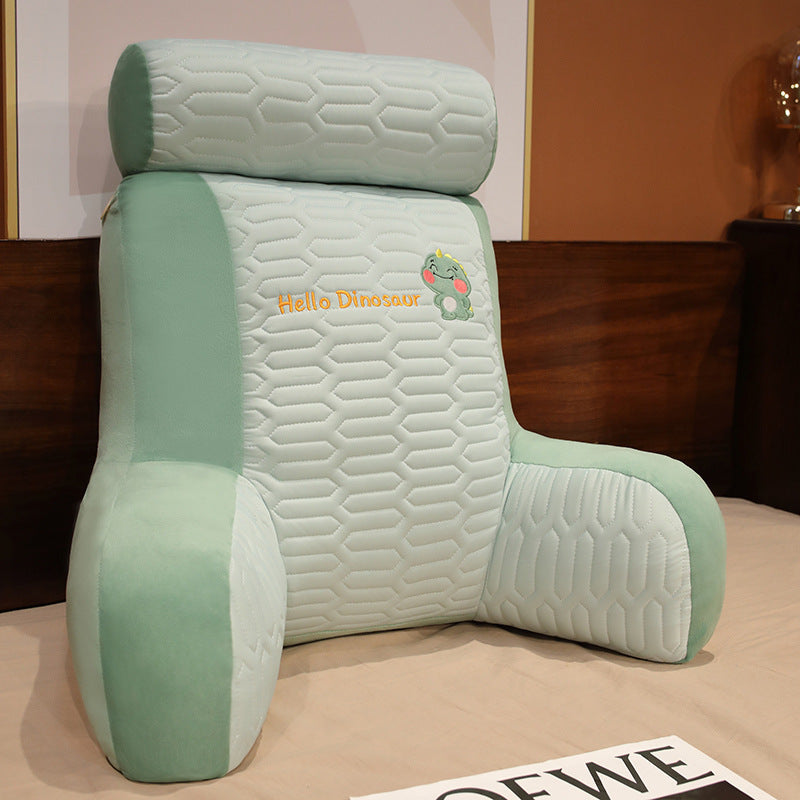 KTX-674323 Cute Cartoon Printed Latex Ice Silk Waist Pillow in Various Adorable Designs