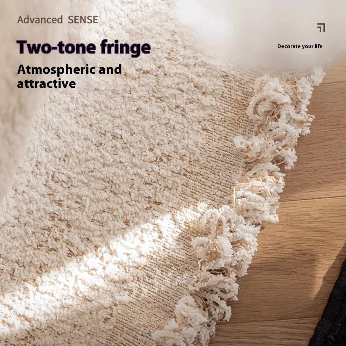 KTX-674835 Autumn and Winter Plush Yarn Sofa Slipcover Universal Blanket in Solid Colors