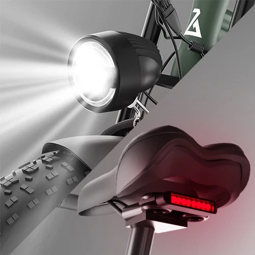 KTX-678419 2000W 52V Electric Fat Tire Bike with 7-Speed Gears and Hydraulic Disc Brakes, 26-inch Aluminum Alloy Frame