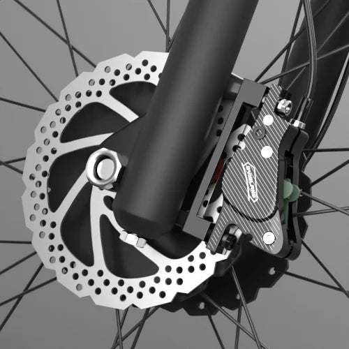 KTX-678419 2000W 52V Electric Fat Tire Bike with 7-Speed Gears and Hydraulic Disc Brakes, 26-inch Aluminum Alloy Frame