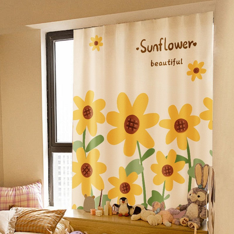 KTX-678419 Cartoon-Themed Velcro Cabinet Curtain for Children's Rooms – Multiple Sizes Available