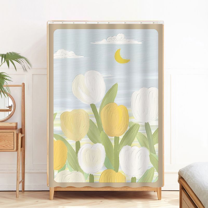 KTX-678419 Cartoon-Themed Velcro Cabinet Curtain for Children's Rooms – Multiple Sizes Available