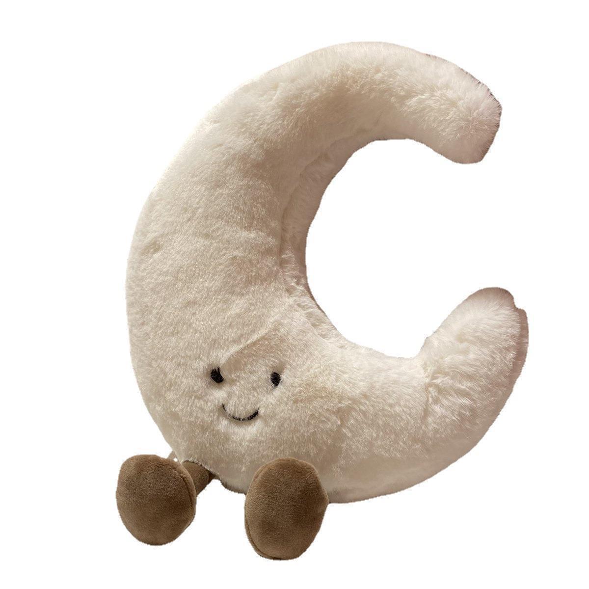 KTX-678547 Sunshine and Moon Plush Toy Set - Soft Stuffed Animal Pillows for Kids, Perfect Birthday Gift, Warm and Cozy Hugging Companions