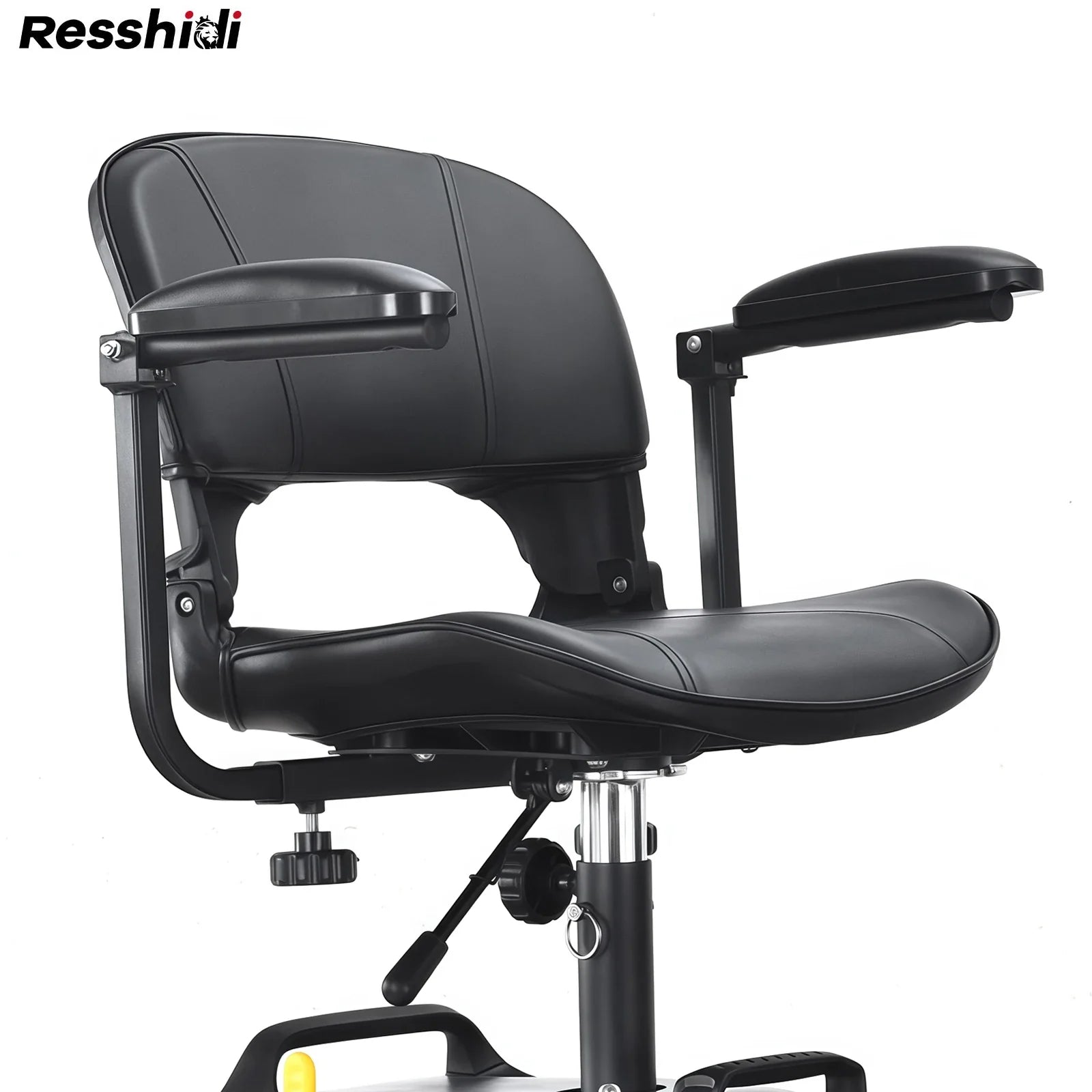 KTX-678739 Foldable 4 Wheel Electric Mobility Scooter, 120 Kg Capacity, 15km Range, Electronic Brake, Removable Battery