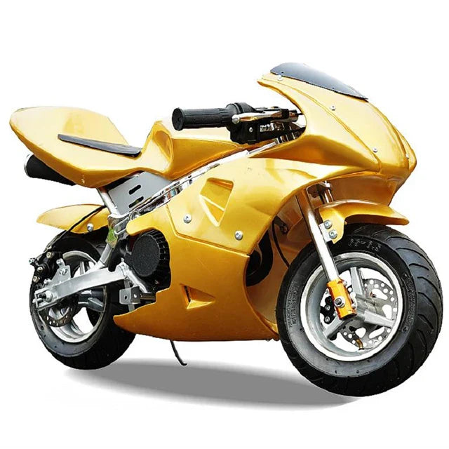 KTX-681747 50cc Mini Gas Motorcycle for Kids - Max Speed 30 km/h, 10-Inch Wheels, 1 Liter Fuel Tank