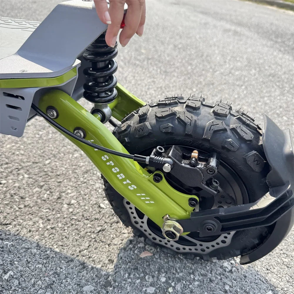 KTX-682195 60V Dual Motor 6000W Foldable Electric Scooter, 90km Range, Waterproof Design, 150kg Load Capacity