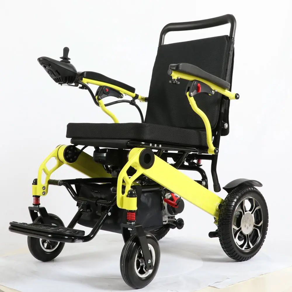 KTX-682195 Portable Folding Electric Wheelchair with JBH D25 Lithium Battery, 120kg Load Capacity, 20km Driving Range