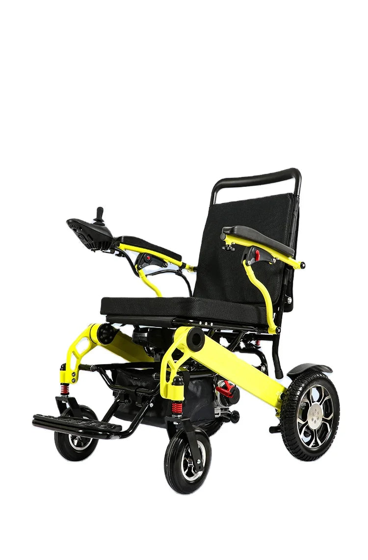 KTX-682195 Portable Folding Electric Wheelchair with JBH D25 Lithium Battery, 120kg Load Capacity, 20km Driving Range