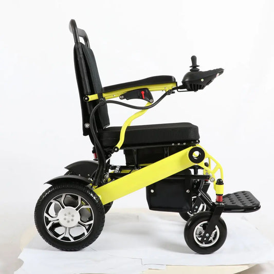 KTX-682195 Portable Folding Electric Wheelchair with JBH D25 Lithium Battery, 120kg Load Capacity, 20km Driving Range