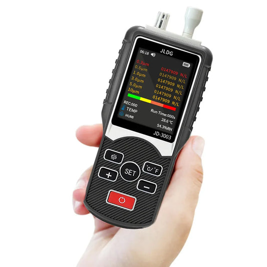 KTX-683667 Indoor Air Quality Monitor - Dust Particle Counter for PM2.5 Measurement Model JD3003