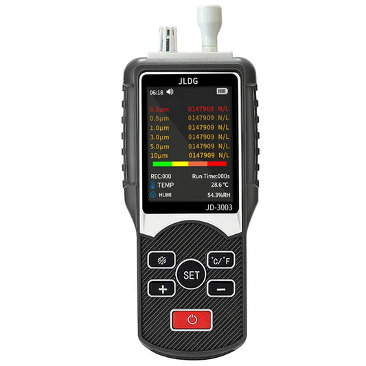 KTX-683667 Indoor Air Quality Monitor - Dust Particle Counter for PM2.5 Measurement Model JD3003