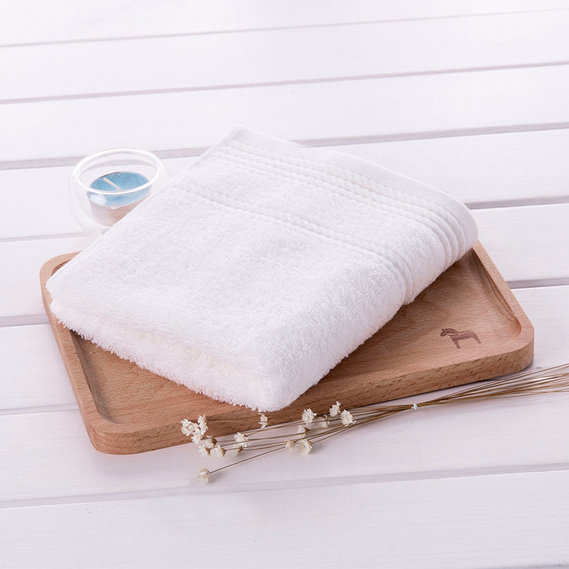 KTX-684051 Cotton Suction Face Towel - White, Red, Green, Blue, Brown, Purple - 72 cm x 34 cm