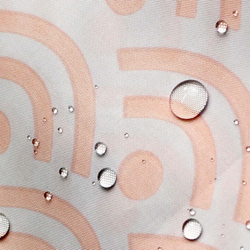 KTX-684179 Waterproof Mildew-Proof Polyester Shower Curtain in Gradient Colors for Bathroom