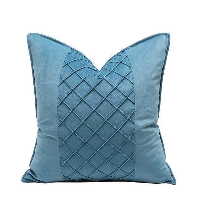 KTX-684307 Cotton Throw Pillow Cover - Comfortable 45cm x 45cm, 41cm x 41cm European Style Cushion in Various Colors