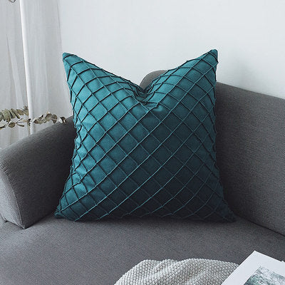 KTX-684307 Cotton Throw Pillow Cover - Comfortable 45cm x 45cm, 41cm x 41cm European Style Cushion in Various Colors