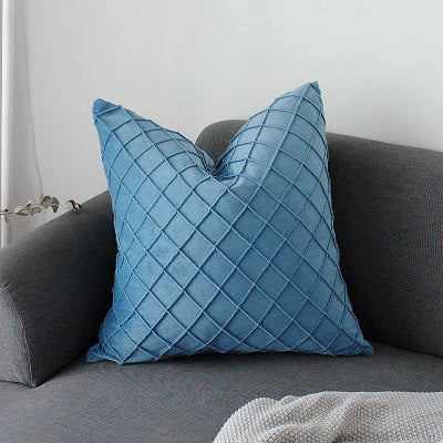 KTX-684307 Cotton Throw Pillow Cover - Comfortable 45cm x 45cm, 41cm x 41cm European Style Cushion in Various Colors