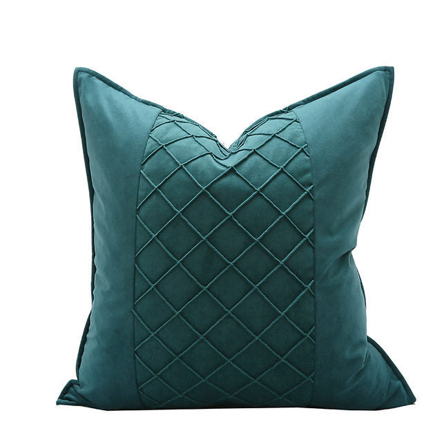 KTX-684307 Cotton Throw Pillow Cover - Comfortable 45cm x 45cm, 41cm x 41cm European Style Cushion in Various Colors