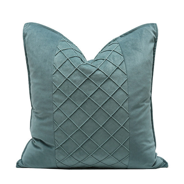 KTX-684307 Cotton Throw Pillow Cover - Comfortable 45cm x 45cm, 41cm x 41cm European Style Cushion in Various Colors