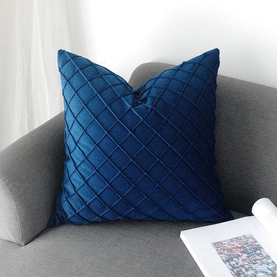 KTX-684307 Cotton Throw Pillow Cover - Comfortable 45cm x 45cm, 41cm x 41cm European Style Cushion in Various Colors