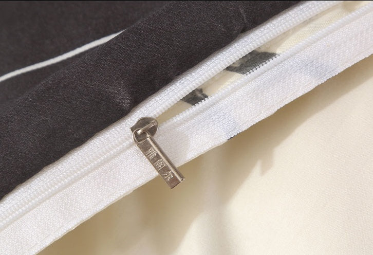 KTX-686099 Elegant Four-Piece Quilt Set in Various Sizes: Single to King Options