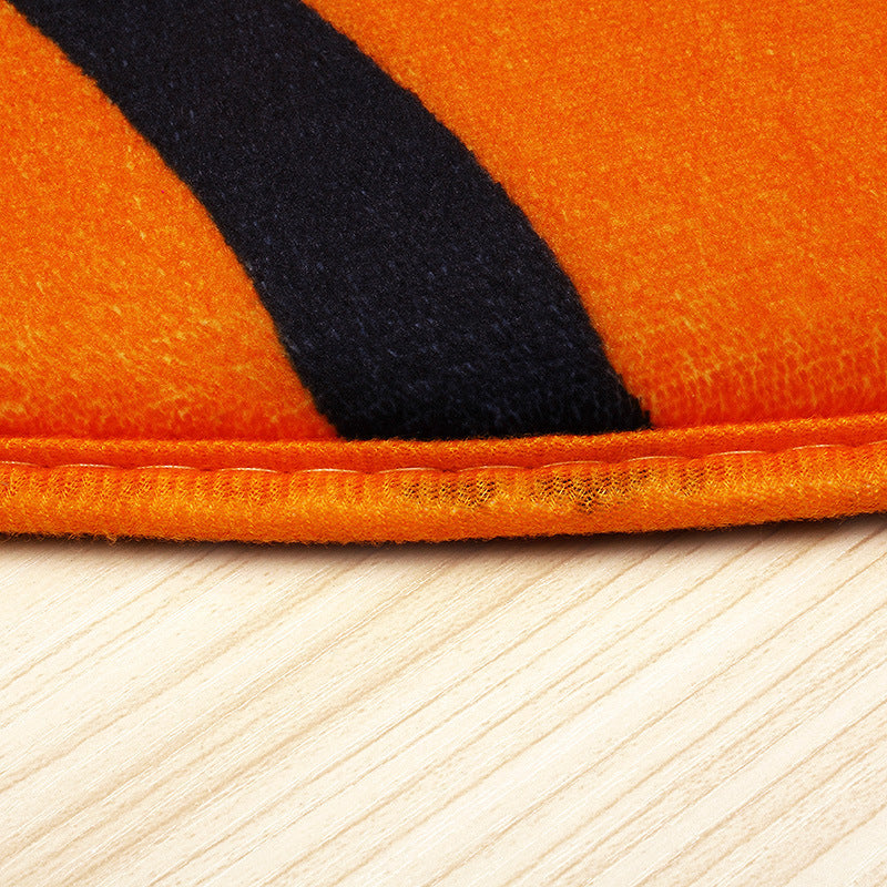 KTX-688979 Round Polyester Fiber Chair Cushion and Floor Mat for Office and Home Use