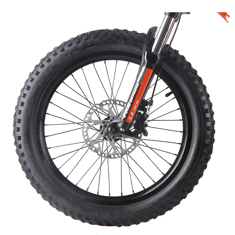 KTX-689491 Electric Balance Bike for Kids, 20-Inch, 36V 800W, Aluminum Alloy Frame, Hydraulic Disc Brake, 3-Speed Gear