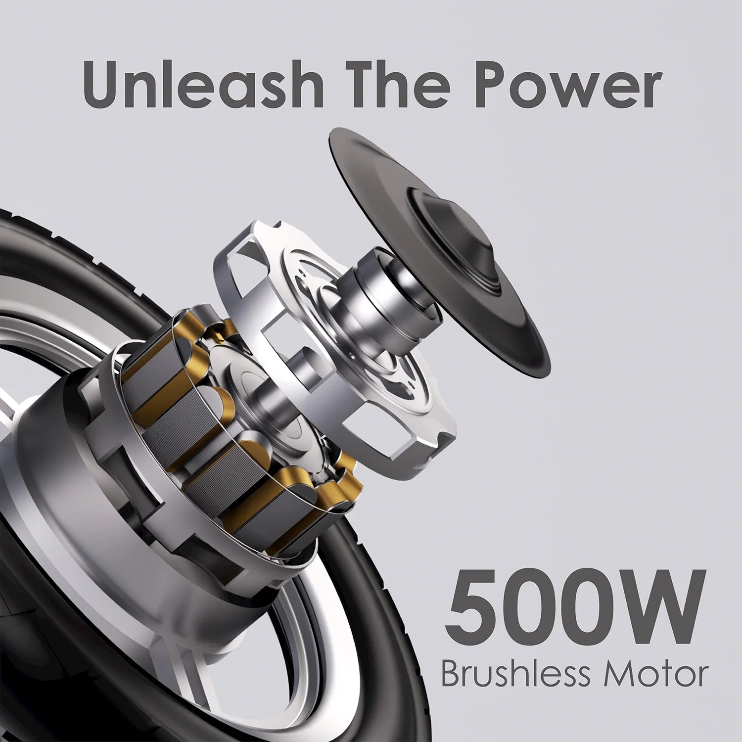 KTX-690579 Foldable 48V 500W Electric Scooter with Full Suspension, 20Mph Speed and 15Ah Battery, Ideal for Commuting