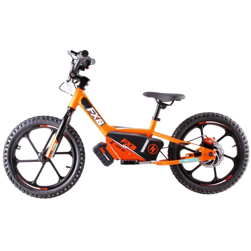 KTX-690643 16-Inch Electric Balance Bike with 350W Motor, 36V Lithium Battery, and Disc Brakes for Outdoor Adventure