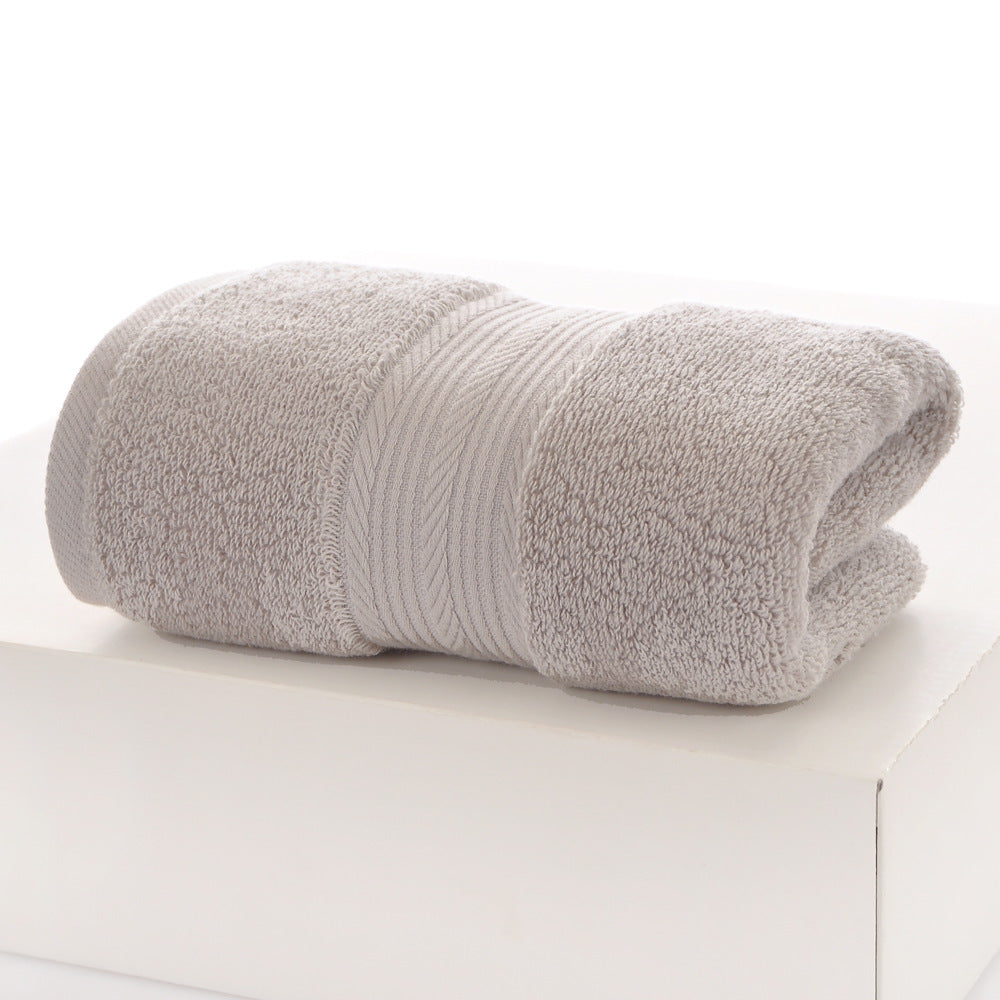 KTX-690643 Cotton Towels in Various Colors, Quick-Dry and Highly Absorbent, Set of 4/5/8