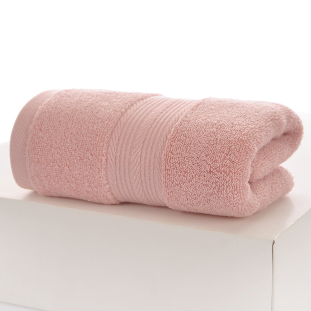 KTX-690643 Cotton Towels in Various Colors, Quick-Dry and Highly Absorbent, Set of 4/5/8