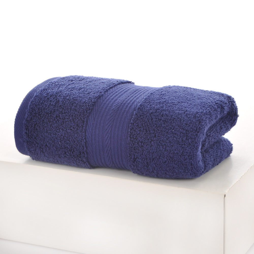 KTX-690643 Cotton Towels in Various Colors, Quick-Dry and Highly Absorbent, Set of 4/5/8