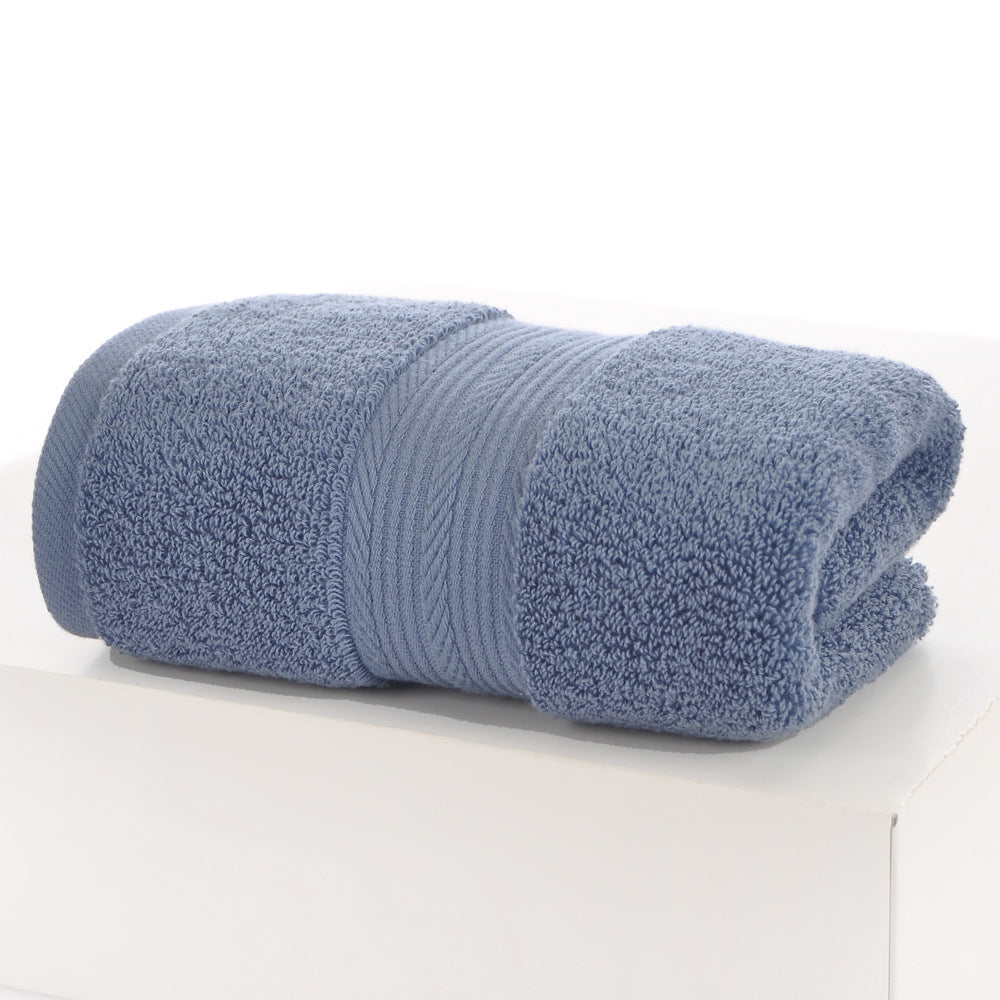 KTX-690643 Cotton Towels in Various Colors, Quick-Dry and Highly Absorbent, Set of 4/5/8
