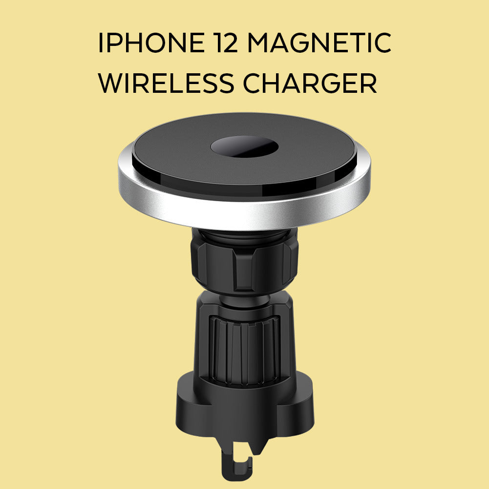 KTX-691283 Magnetic Wireless Charger for iPhone 12 - Compatible, Fast Charging, Aluminum Alloy, Multiple Color Options
