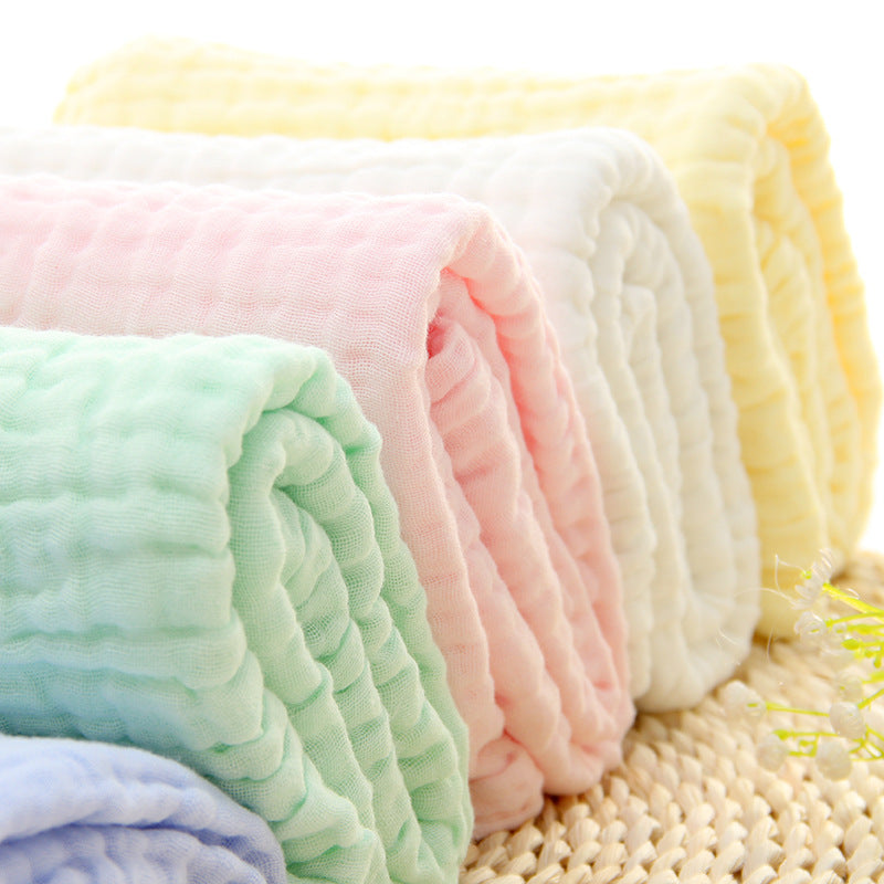 KTX-691795 6-Layer Gauze Baby Bath Towel in Multiple Colors - Soft Cotton for Infants and Toddlers