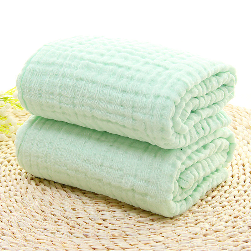 KTX-691795 6-Layer Gauze Baby Bath Towel in Multiple Colors - Soft Cotton for Infants and Toddlers