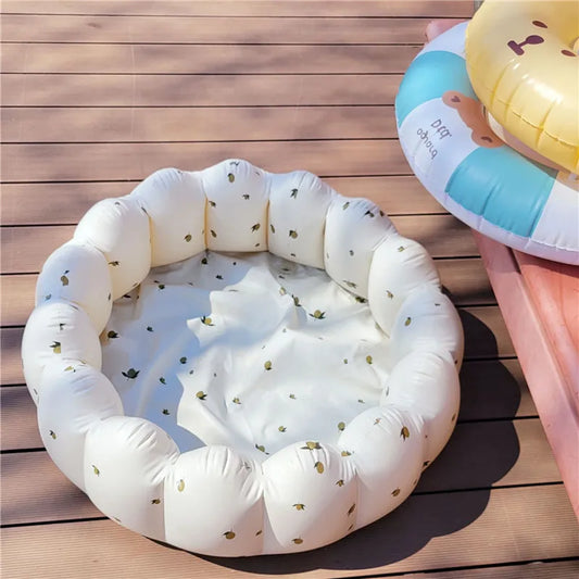 KTX-692627 Foldable Baby Inflatable Pool - Eco-Friendly PVC, Perfect for Summer Fun and Family Activities