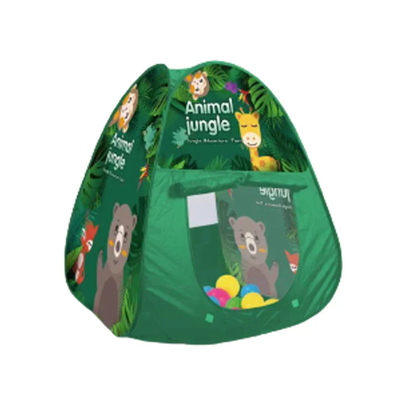 KTX-693779 Universe Space Foldable Indoor Playhouse Toy and Ball Pool Tent for Kids, 80 cm